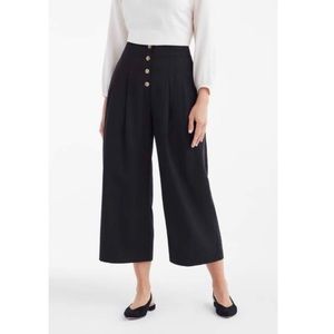 NWT Vetta Black Culottes Size 8